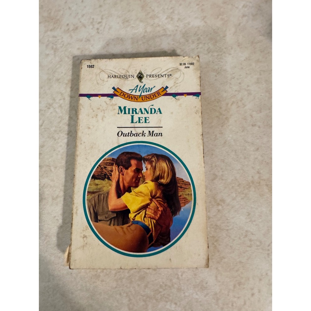 Outback Man Miranda Lee Harlequin Presents A Year Down Under 1993 Romance Book